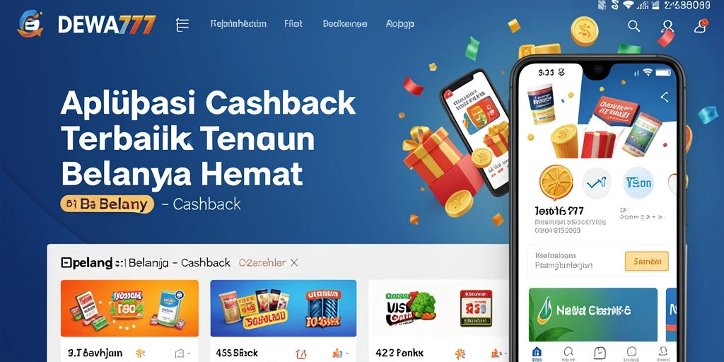 Antarmuka DEWA777 menampilkan berbagai penawaran cashback menarik.