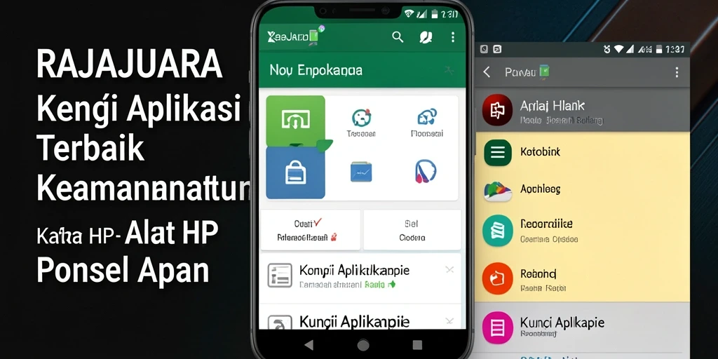 Tampilan antarmuka aplikasi Kunci Aplikasi RAJAJUARA yang modern dan fungsional.