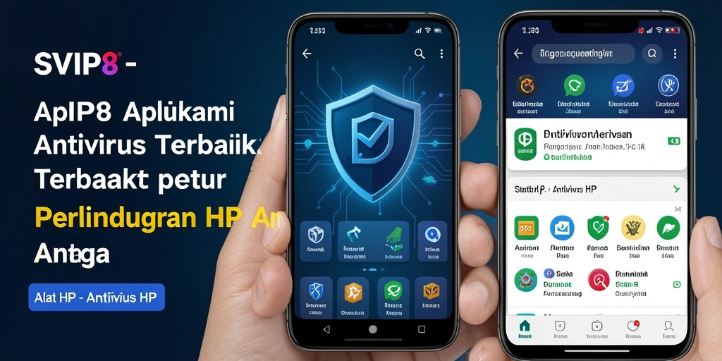 Tampilan antarmuka SVIP8 yang modern dan fungsional.