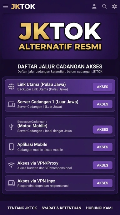 Link Alternatif jktok untuk Pengguna Android Indonesia